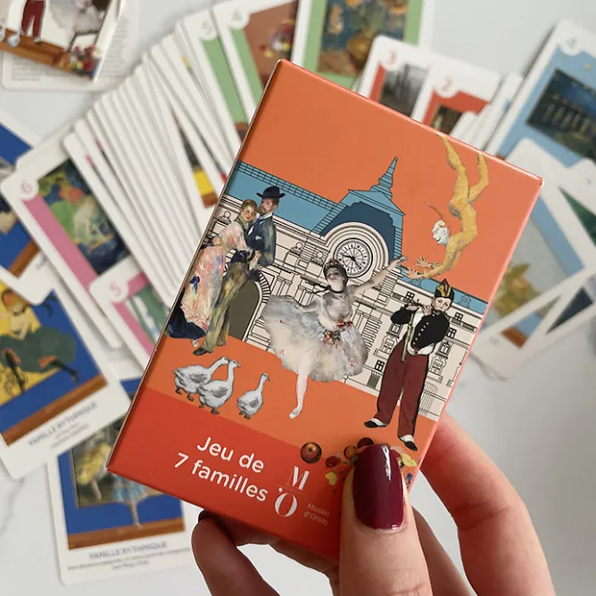 Jeux<Boutiques de musées Jeu de 7 familles Une visite magique au musée d'Orsay