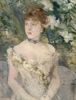Boutiques de musées Jeune femme en toilette au bal (détail) (toiles sur châssis) Online