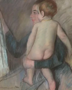 Boutiques de musées Jeune femme portant un enfant nu ou A la fenêtre (panneaux aluminium) Outlet