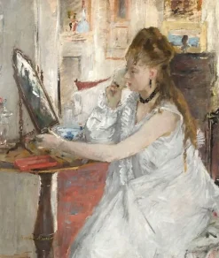 Panneaux Acryliques|Affiches D'Art<Boutiques de musées Jeune femme se poudrant (panneaux acryliques)