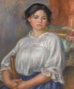 Boutiques de musées Jeune fille assise (affiches d'art) Online