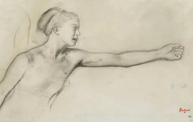 Boutiques de musées Jeune fille spartiate (affiches d'art encadrées)