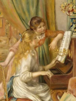 Panneaux Aluminium|Panneaux Acryliques<Boutiques de musées Jeunes filles au piano (panneaux aluminium)