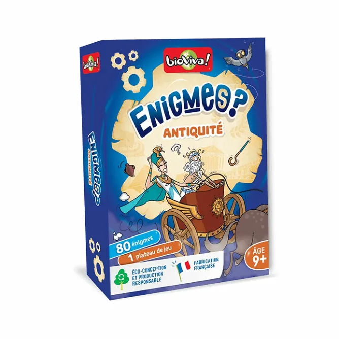 Boutiques de musées Jeu Énigmes - Antiquité - Bioviva Hot