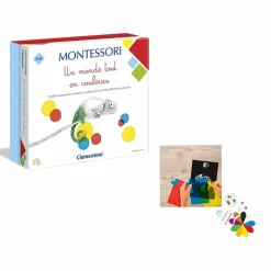 Jeux<Boutiques de musées Jeu Un monde tout en couleurs - Montessori - Clementoni