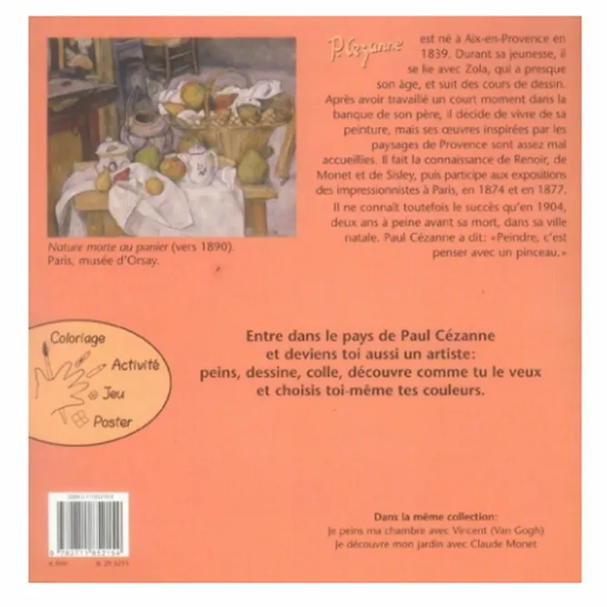 Loisirs Créatifs|Livres Jeunesse<Boutiques de musées Je voyage en Provence avec Paul Cézanne