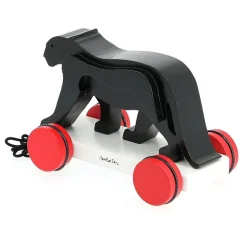 Jouets<Boutiques de musées Jouet à traîner Panthère noire - François Pompon - Pompon Toys