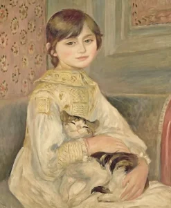 Affiches D'Art|Toiles Sur Châssis<Boutiques de musées Julie Manet dit aussi L'enfant au chat (affiches d'art)