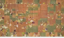 Toiles Encadrées|Toiles Sur Châssis<Boutiques de musées Kesa à sept joi confectionné dans le tissu d'une robe de théâtre no (toiles encadrées)