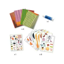 Loisirs Créatifs<Boutiques de musées Kit Collages et stickers inspirés par Pablo Picasso - Djeco