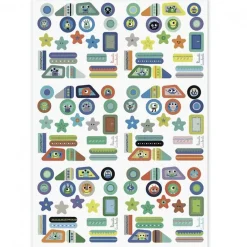 Boutiques de musées Kit créatif 4 fusées à assembler + Stickers Outlet