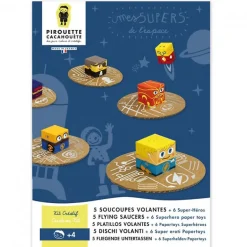 Loisirs Créatifs<Boutiques de musées Kit créatif 5 Soucoupes volantes + 6 Super-héros