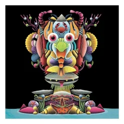 Boutiques de musées Kit Créer avec des stickers inspirés par Giuseppe Arcimboldo - Djeco Discount