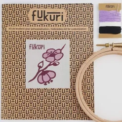 Boutiques de musées Kit de broderie Sakura - Fukuri Online
