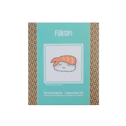 Boutiques de musées Kit de broderie Sushi crevette - Fukuri New