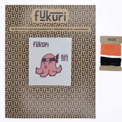 Boutiques de musées Kit de broderie Tako-poulpe - Fukuri New