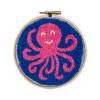 Boutiques de musées Kit Punch Needle 1 Motif - Coulpe le Poulpe Clearance