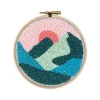 Loisirs Créatifs<Boutiques de musées Kit Punch Needle 1 Motif - Montagnes