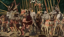 Boutiques de musées La Bataille de San Romano : la contre-attaque de Micheletto Attendolo da Cottignola (panneaux aluminium) Online