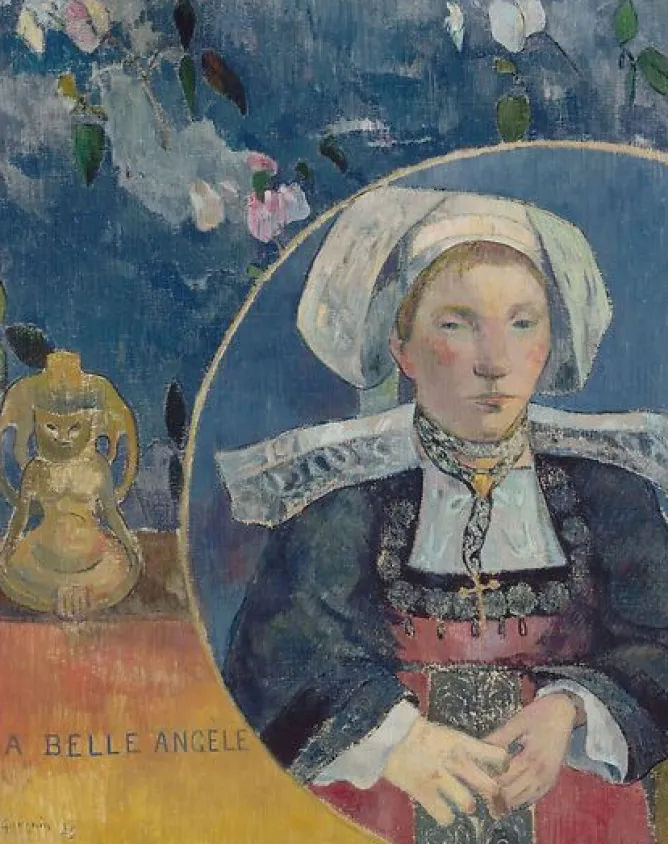 Boutiques de musées La belle Angèle (toiles encadrées) Outlet