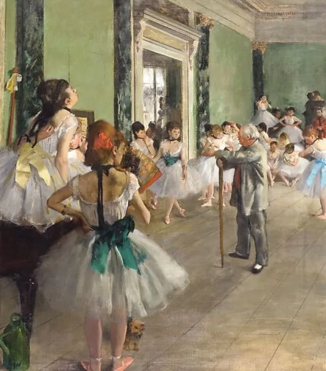 Affiches D'Art Encadrées|Toiles Sur Châssis<Boutiques de musées La Classe de danse (affiches d'art encadrées)