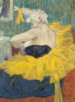 Boutiques de musées La clownesse Cha-U-Kao (panneaux acryliques) Outlet