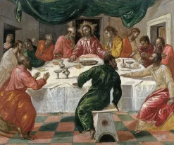 Panneaux Aluminium|Panneaux Acryliques<Boutiques de musées La Cène ou Le Dernier Repas du Christ (détail) (panneaux aluminium)