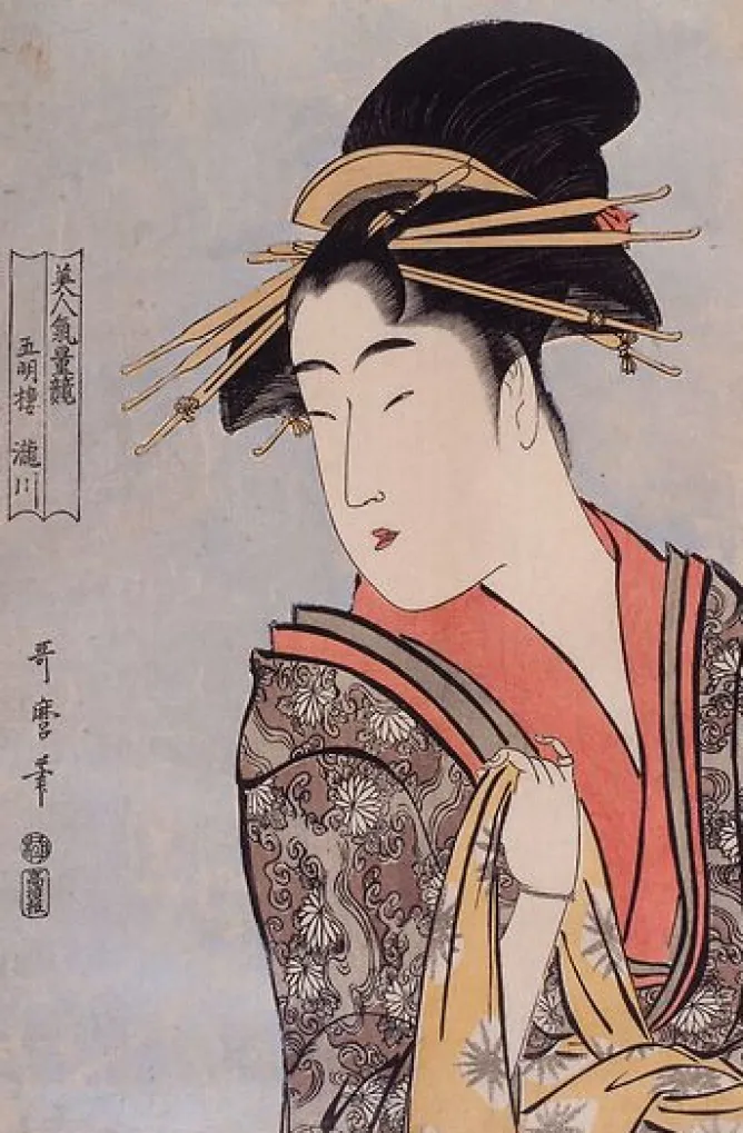 Panneaux Aluminium|Toiles Sans Cadre<Boutiques de musées La courtisane Takigawa de Gomeirô (panneaux aluminium)