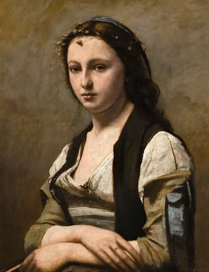 Panneaux Acryliques|Toiles Encadrées<Boutiques de musées La Femme à la perle (panneaux acryliques)