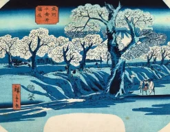 Boutiques de musées La floraison à Koganei (affiches d'art encadrées) Outlet