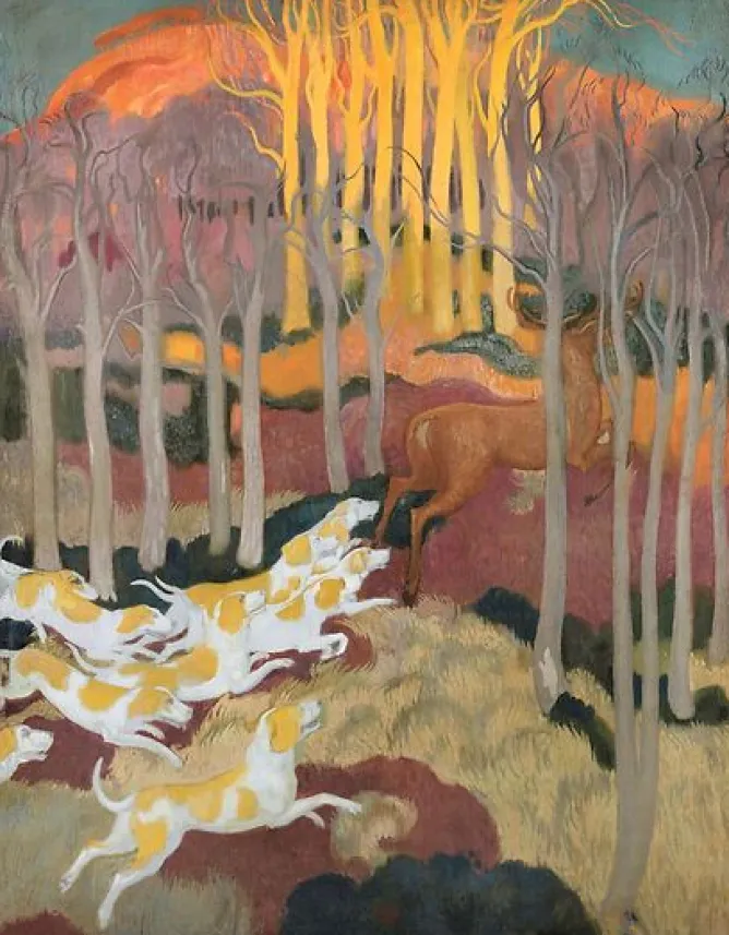 Boutiques de musées La Légende de saint Hubert (affiches d'art encadrées) Sale