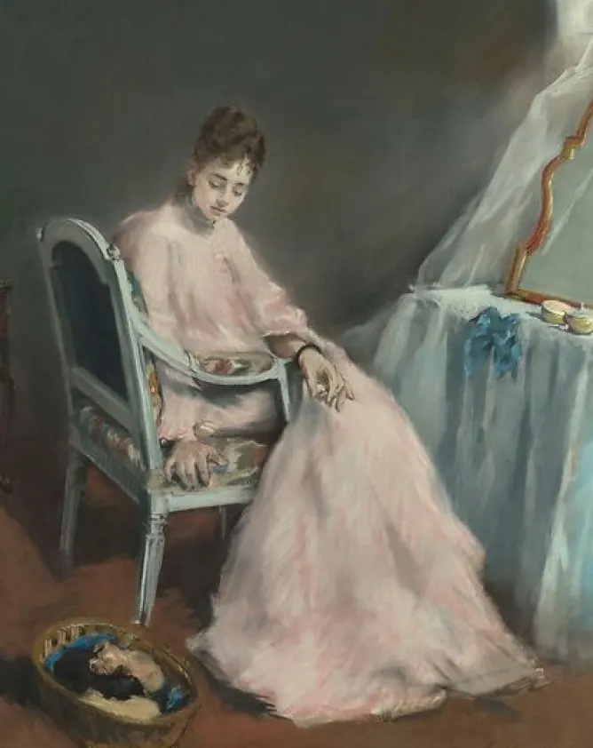 Boutiques de musées La matinée rose (toiles encadrées) New