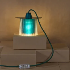 Boutiques de musées Lampe Amanda - Vert - Warren & Laetitia Hot