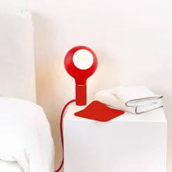 Design|Art De La Maison<Boutiques de musées Lampe avec douille magnétique Iride Orange