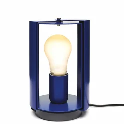 Boutiques de musées Lampe pivotante à poser - Charlotte Perriand - Nemo Lighting - Bleue Hot