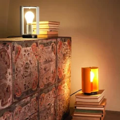Boutiques de musées Lampe pivotante à poser - Charlotte Perriand - Nemo Lighting - Jaune Outlet