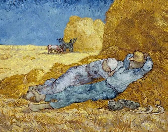 Boutiques de musées La méridienne ou la sieste (d'après Millet) (affiches d'art) Outlet