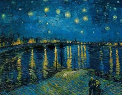 Affiches D'Art|Affiches D'Art Encadrées<Boutiques de musées La nuit étoilée (affiches d'art)
