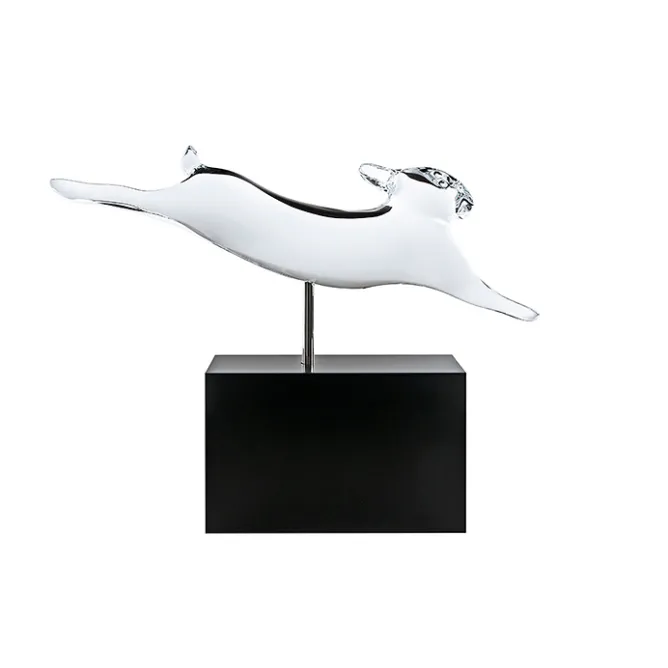 Art De La Maison<Boutiques de musées Lapin courant de François Pompon en cristal Baccarat