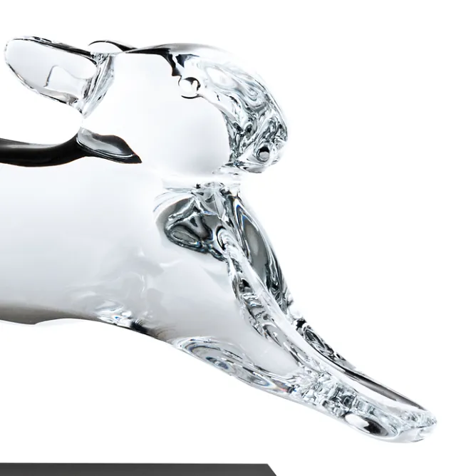 Art De La Maison<Boutiques de musées Lapin courant de François Pompon en cristal Baccarat