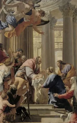 Boutiques de musées La Présentation au temple (toiles sans cadre) Outlet