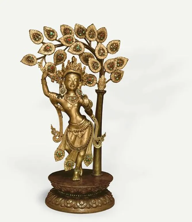 Toiles Encadrées|Toiles Sur Châssis<Boutiques de musées La reine Maya Devi donnant naissance au prince Siddhârta (toiles encadrées)