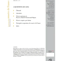 Revues<Boutiques de musées La Revue des musées de France No 2013-2 - Revue du Louvre