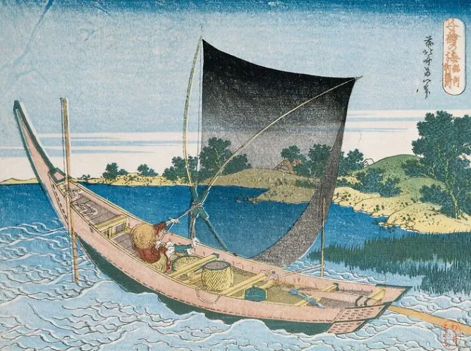 Panneaux Acryliques|Affiches D'Art Encadrées<Boutiques de musées La rivière Tone dans la province de Kazusa (panneaux acryliques)
