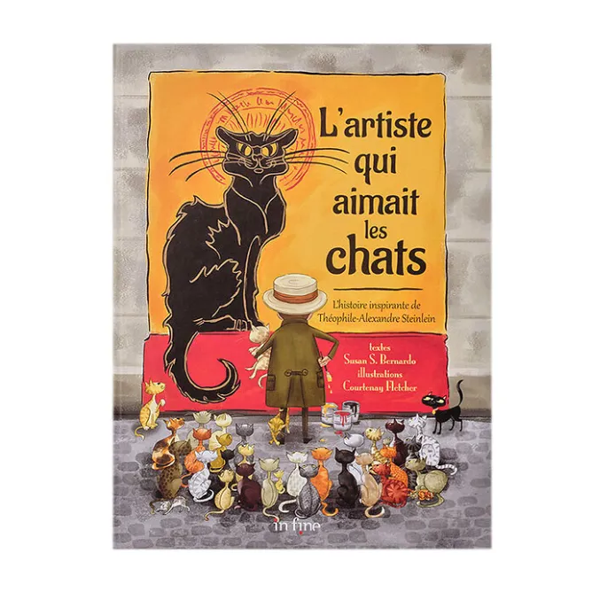 Boutiques de musées L'artiste qui aimait les chats - L'histoire inspirante de Théophile-Alexandre Steinlen Clearance
