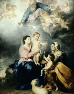 Boutiques de musées La Sainte Famille, dite la Vierge de Séville (panneaux aluminium) Outlet