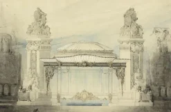 Toiles Encadrées|Toiles Sur Châssis<Boutiques de musées La Sortie d'un chemin de fer métropolitain (toiles encadrées)