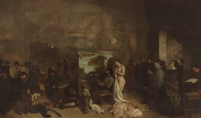 Boutiques de musées L'Atelier du peintre (panneaux acryliques) Discount