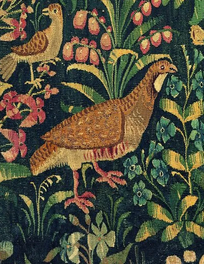 Affiches D'Art Encadrées<Boutiques de musées La tenture de la Vie Seigneuriale : La Promenade II/II (affiches d'art encadrées)