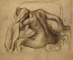 Boutiques de musées La toilette après le bain (affiches d'art encadrées) Hot